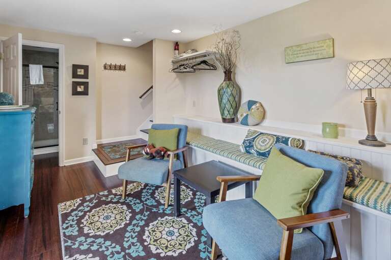 Lower Level Sitting Area Looking out to the Mountain Views Lower Level Sitting Area Looking out to the Mountain Views