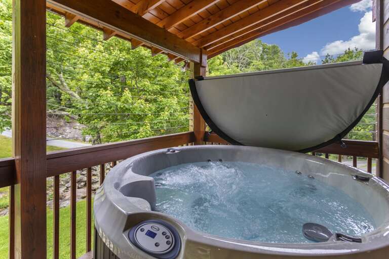 Hot Tub on the Deck