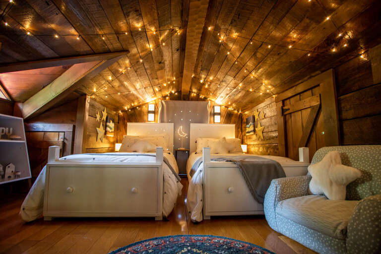 Two Twin Beds in the Loft