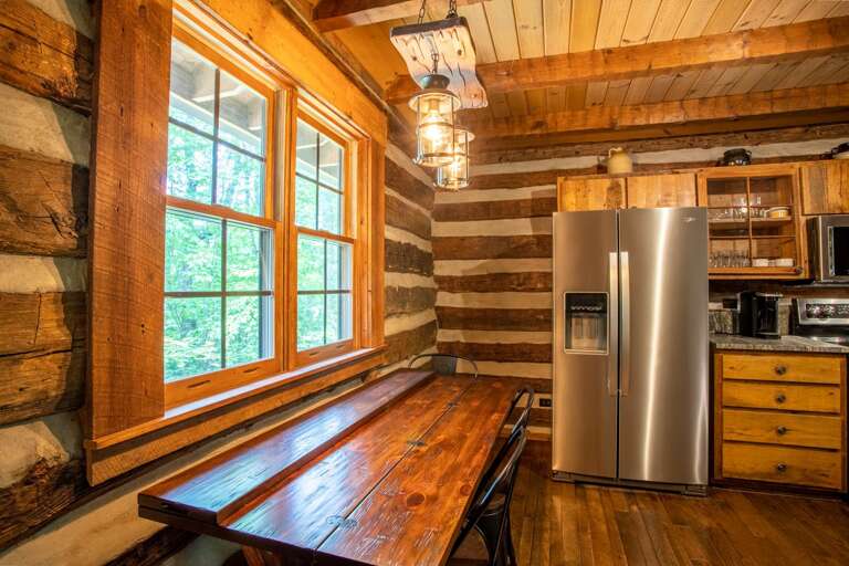 Eat-in Kitchen off the Living Room