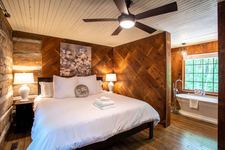 Main Floor Master Bedroom with Private Ensuite