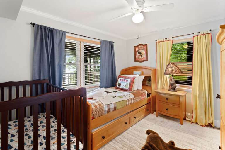 Sleeping for Two in Lower Level Bedroom