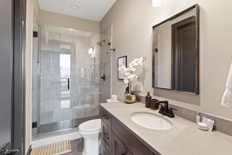 Lower Level Jack-and-Jill Bathroom Lower Level Jack-and-Jill Bathroom