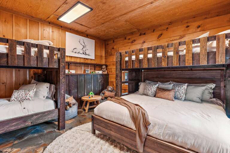 Custom Built Twin-Over-Twin Bunk and Twin-Over-King Bunk