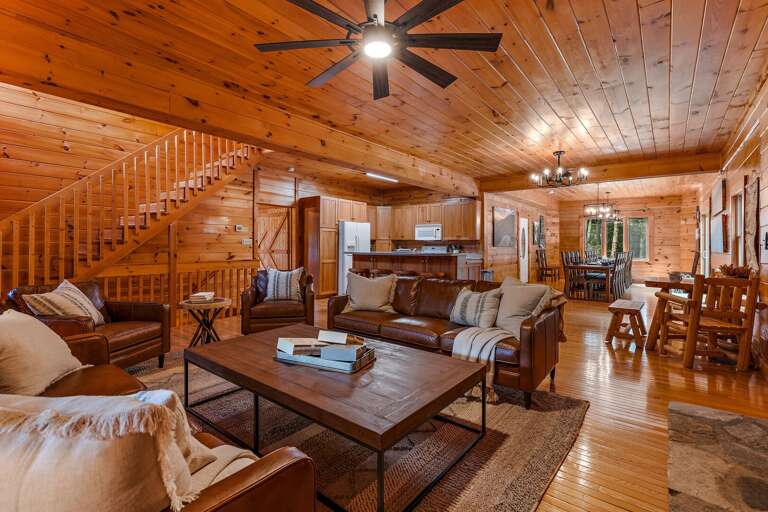 Floor-to-Ceiling Wood Interior