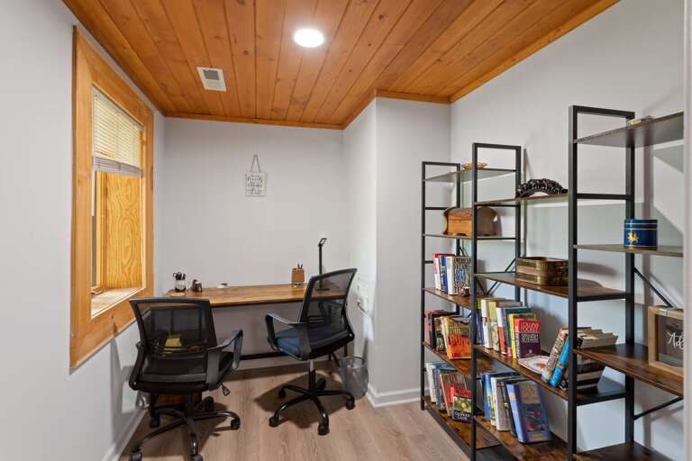 Dedicated Work Space in a Quiet Nook