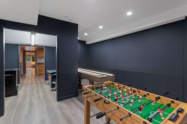 Foosball and Shuffleboard