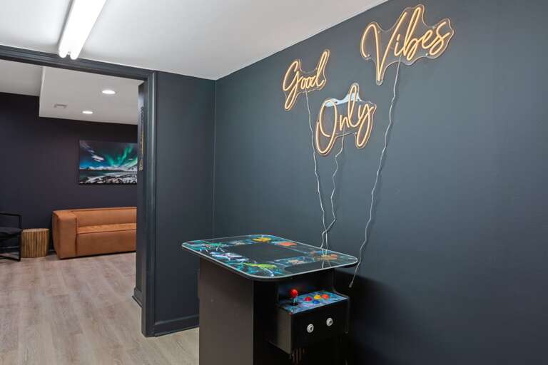 Spacious Lower Level with Games