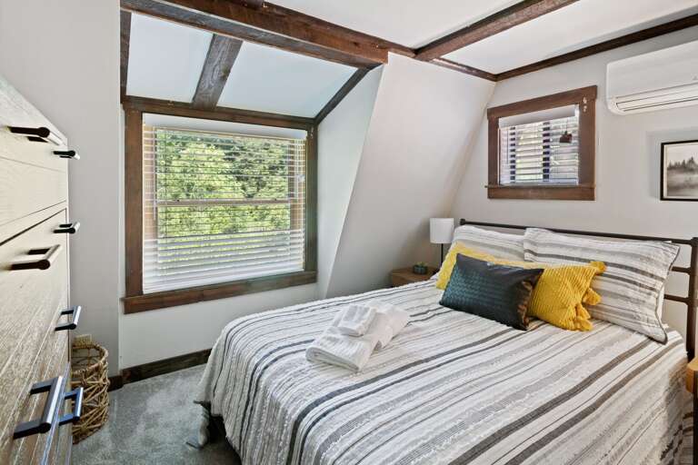 Upstairs Queen Bedroom off the Loft