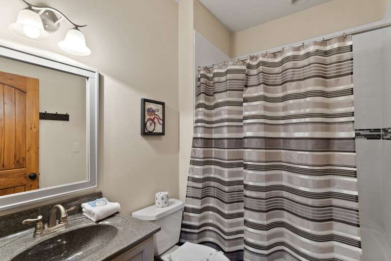 Full Bathroom on the Lower Level