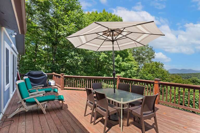 Breathe in the Mountain Air From the Top Deck