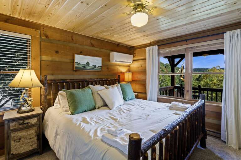 Main Level Master Bedroom with King Bed Main Level Master Bedroom with King Bed