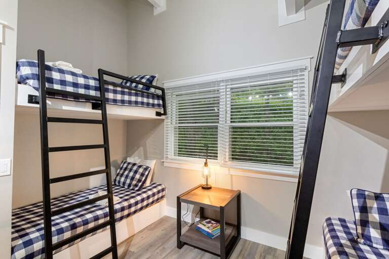 Sleeping for Four in the Main Level Bunk Room