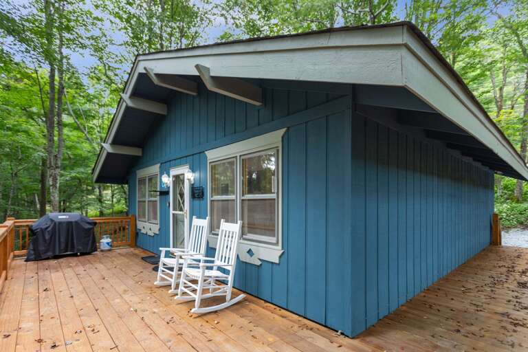 Top Deck with a Gas Grill