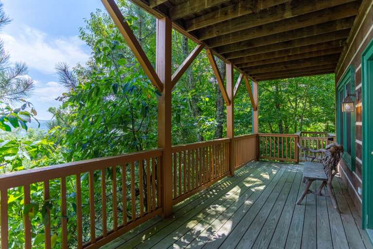 Layered Mountains in the Distance