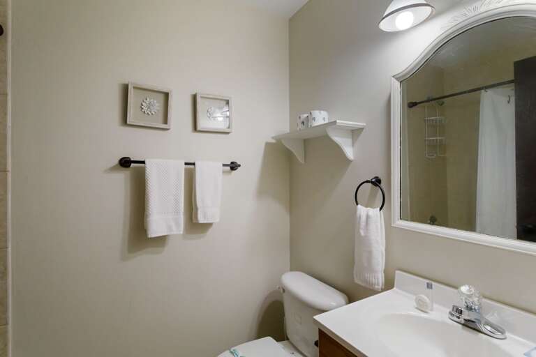 Full Bathroom on the Upper Floor