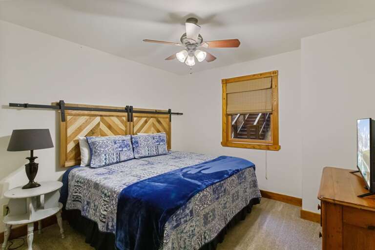 Main Floor Bedroom with King Bed