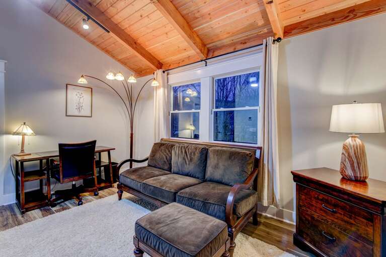 Loft Seating and Work Space Loft Seating and Work Space