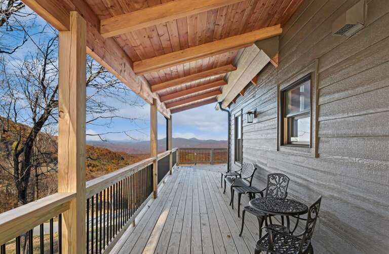 Partially Covered Wrap Around Deck Partially Covered Wrap Around Deck