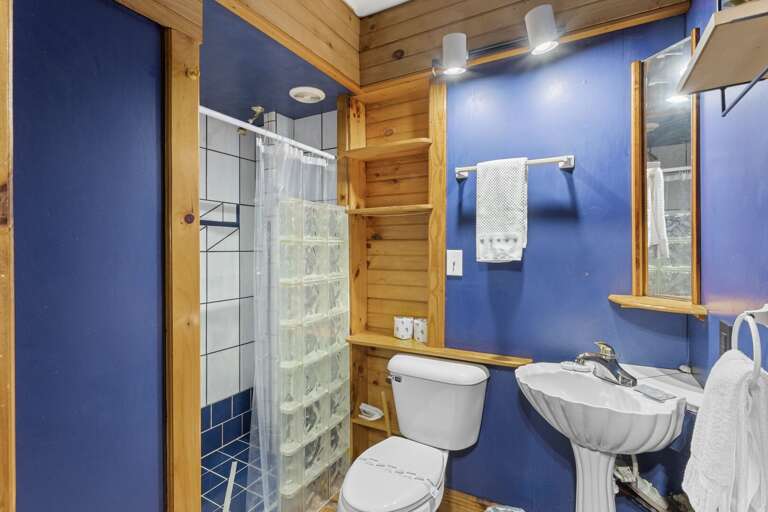 Full Bathroom on the Lower Level