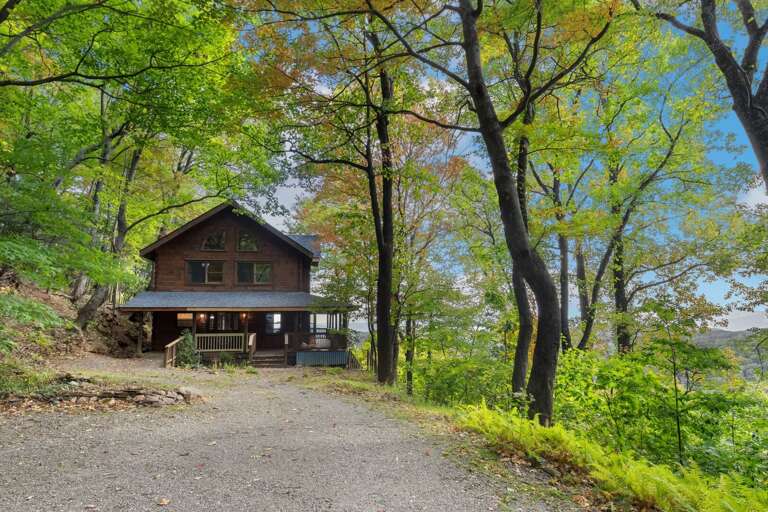 Gravel Driveway and Parking Area