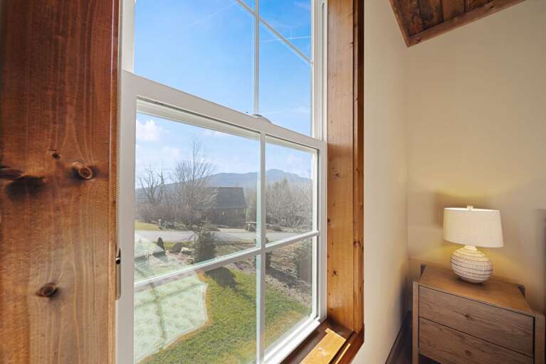 Mountain View from the King Bedroom
