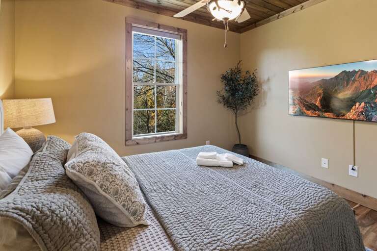 Queen Bedroom with TV Queen Bedroom with TV