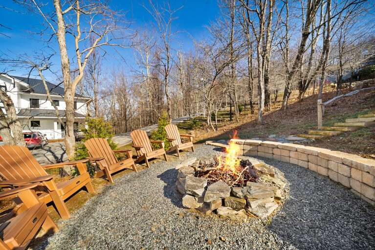 Seating Around the Fire Pit