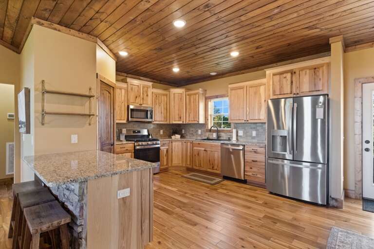 Spacious Kitchen with Stainless Steel Appliances Spacious Kitchen with Stainless Steel Appliances