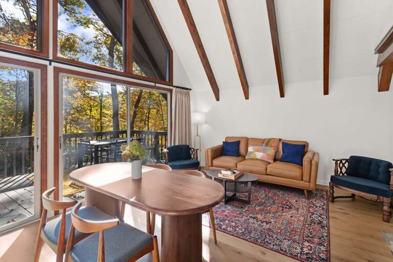 Modern Furniture in the Main Level Great Room Modern Furniture in the Main Level Great Room