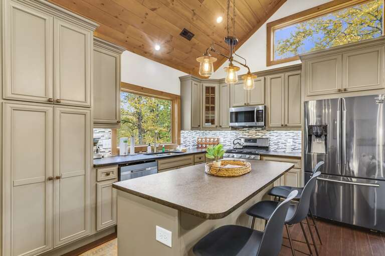 Spacious Kitchen with Stainless Steel Appliances Spacious Kitchen with Stainless Steel Appliances