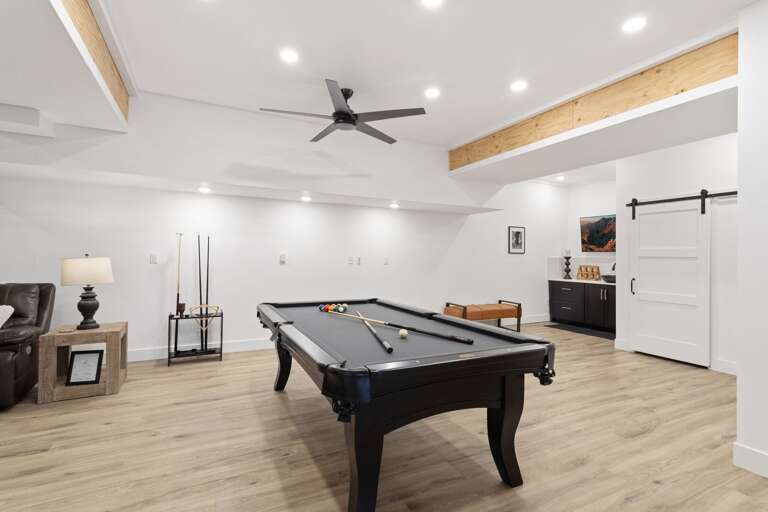 Pool Table and Bar Pool Table and Bar