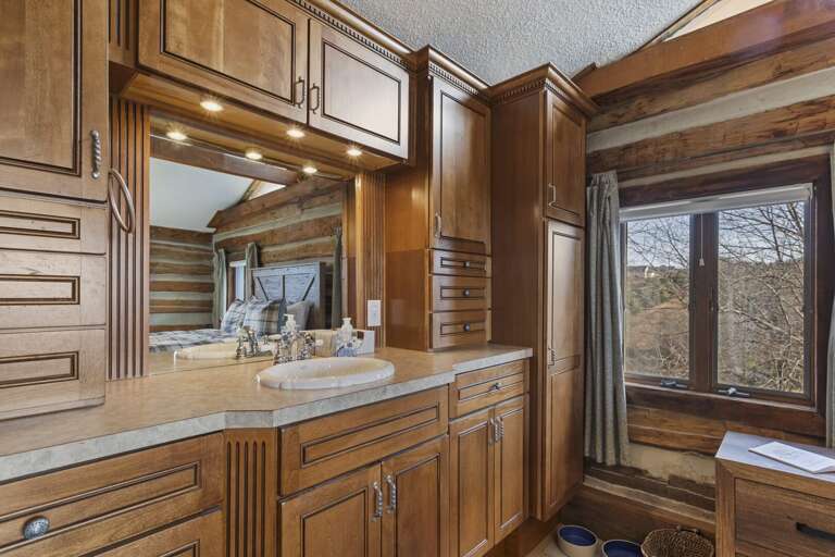 Built-In Cabinetry in the Master Bedroom