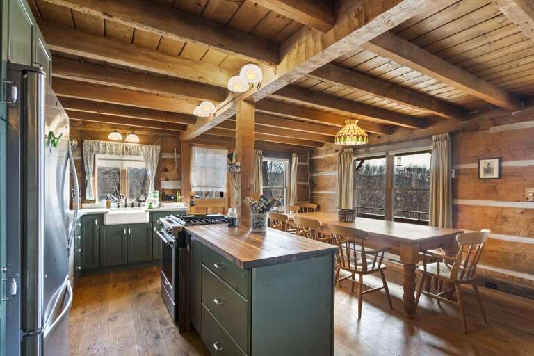 Kitchen Open to the Dining Area