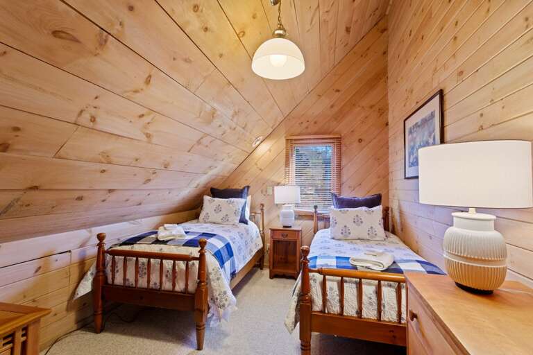 Upper Level Twin Bedroom