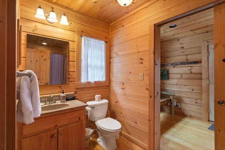 Ensuite Bathroom in the Master Bedroom