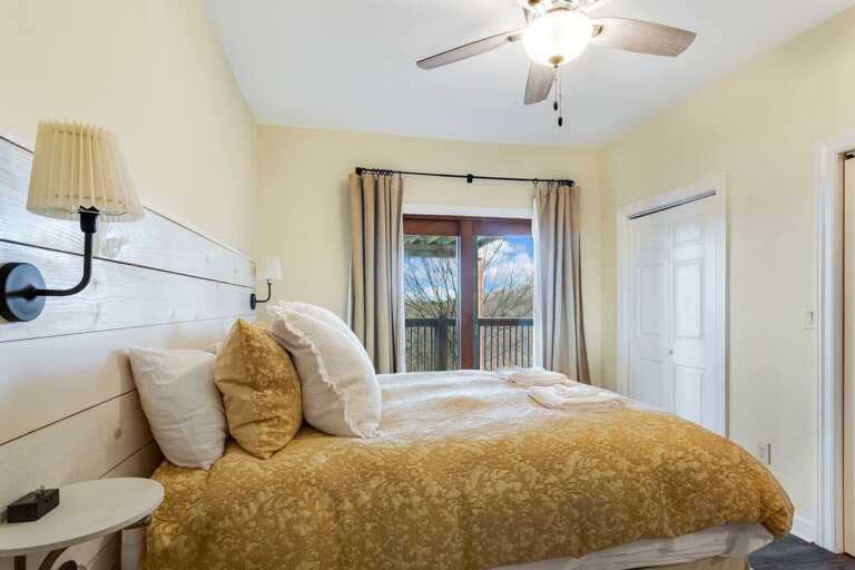 Wake Up to Mountain Views in the Lower Level Queen Bedroom Wake Up to Mountain Views in the Lower Level Queen Bedroom