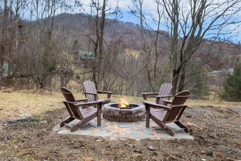 Roast Marshmallows for S'mores Around the Fire Pit