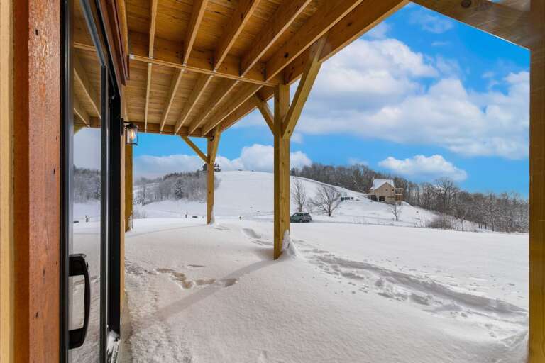 Covered Patio from the Family Room