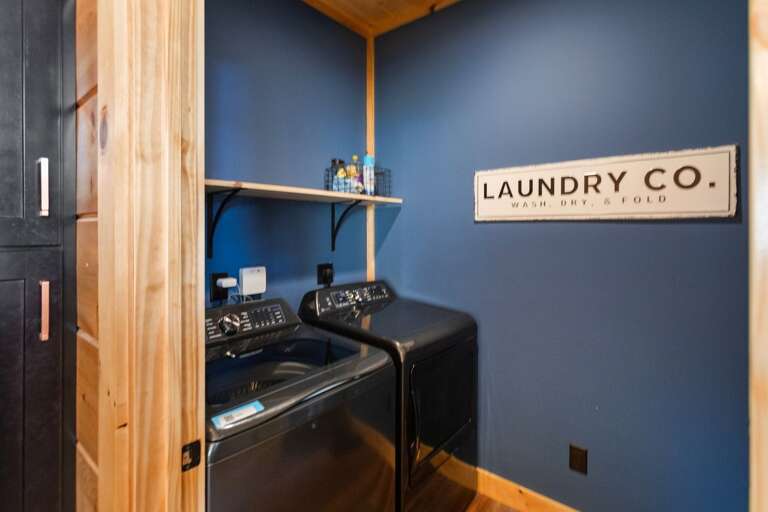 Laundry Room Directly Off of the Kitchen