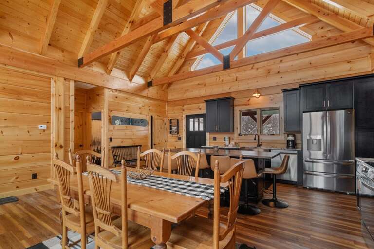 Spacious Kitchen and Dining Area