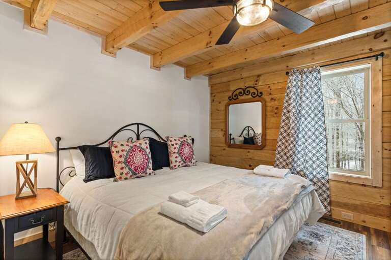 Main Floor Bedroom with King Bed