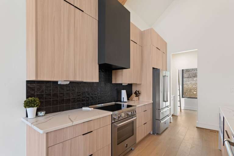 Quartz Countertops and High End Italian Appliances