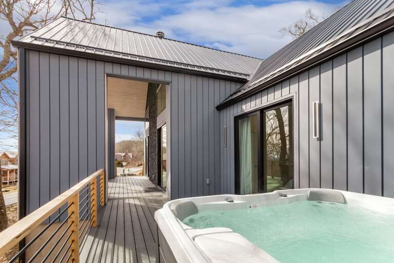 Unwind in the Hot Tub After a Day on the Slopes