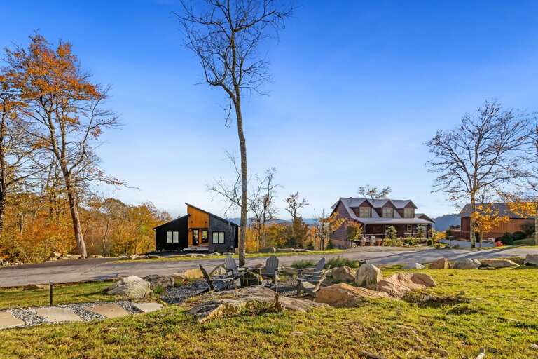 Mountain View From Fire Pit
