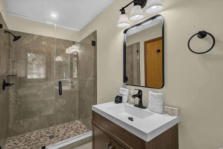 Ensuite Bathroom in the King Bedroom