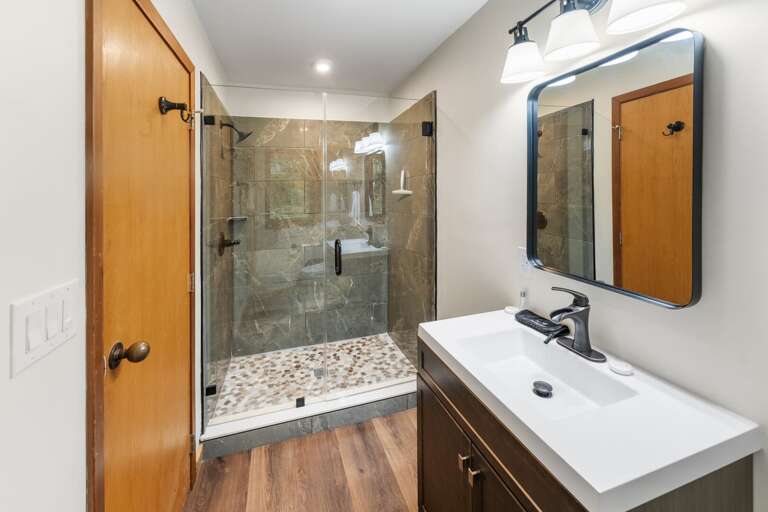 Ensuite Bathroom in the King Bedroom