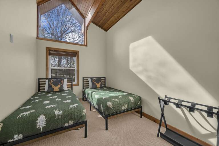 Upper Level Twin Bedroom