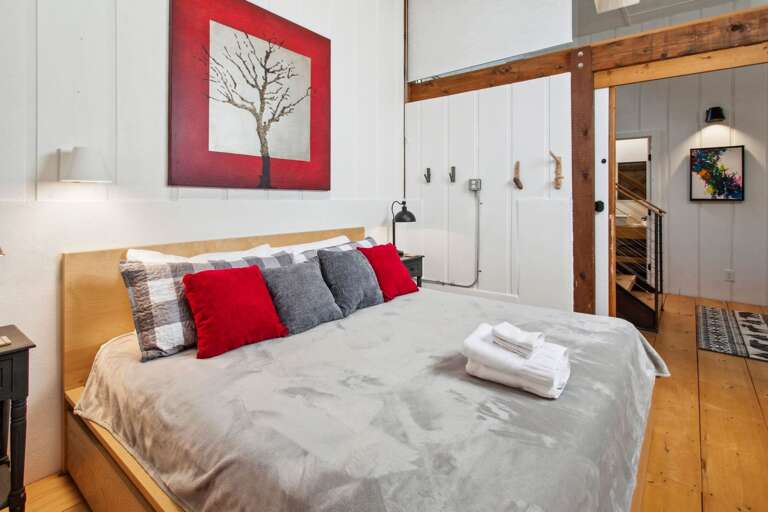 "Cash" King Bedroom with Skylight