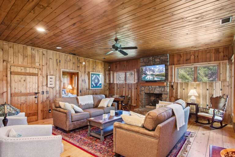 Family Room with Direct TV and Board Games